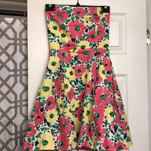 Strapless Lilly Pulitzer dress